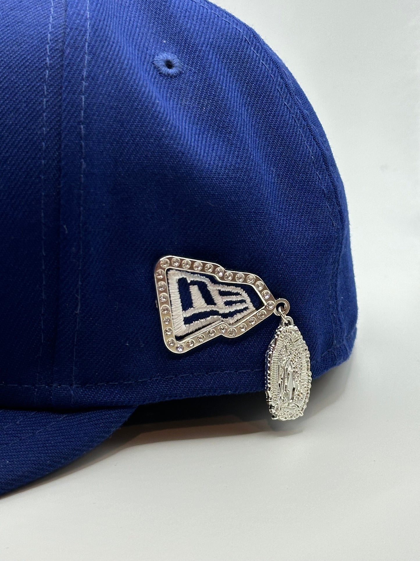 Silver Virgen New Era Frame Pin