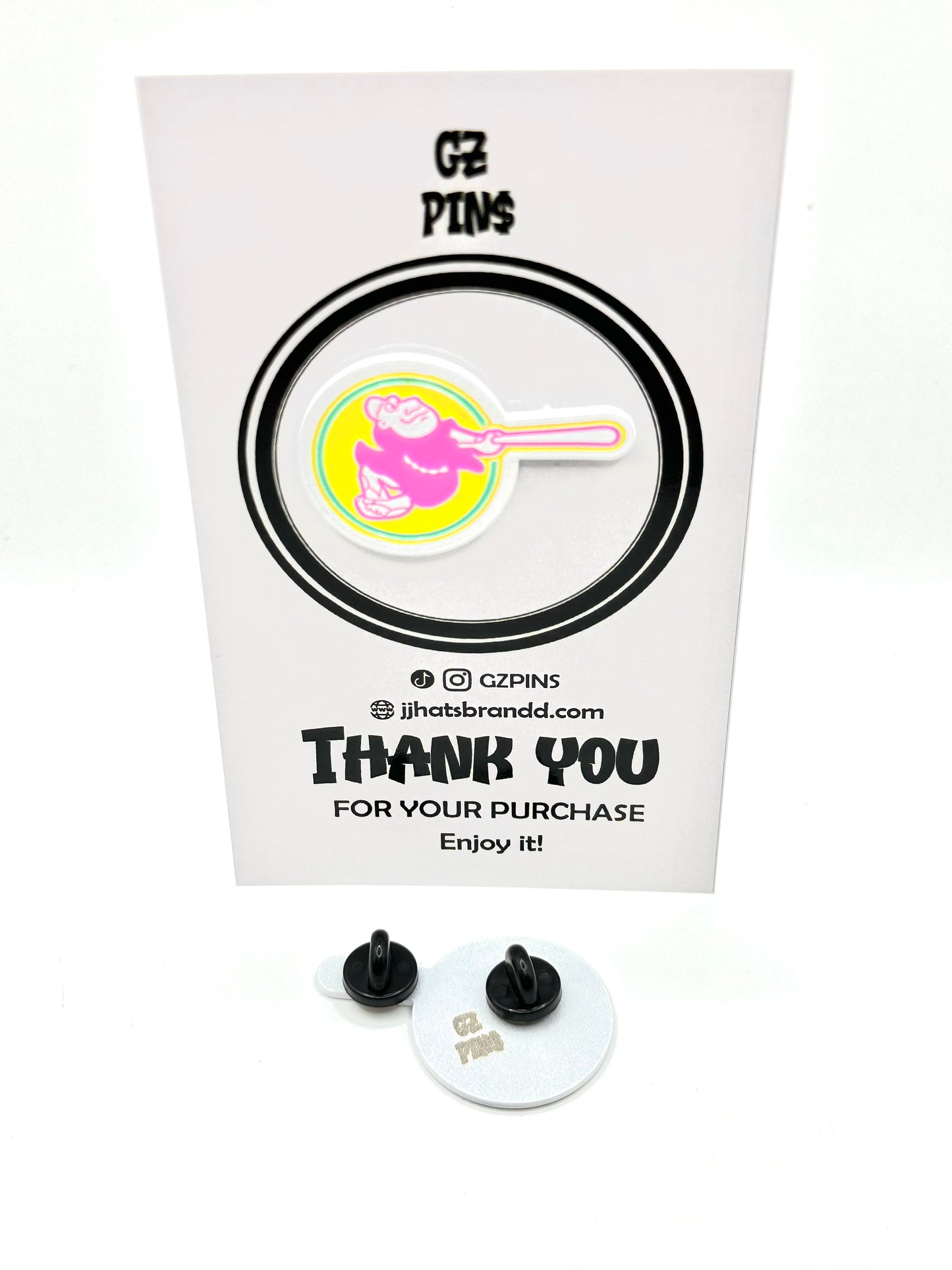 Pink Friar Padres pin