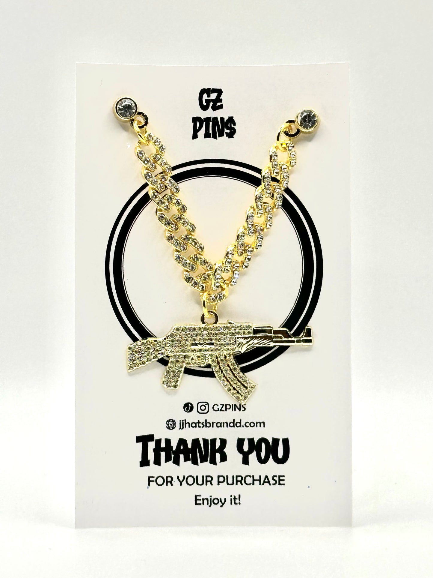 Cuerno de Chivo Adiamantado pin