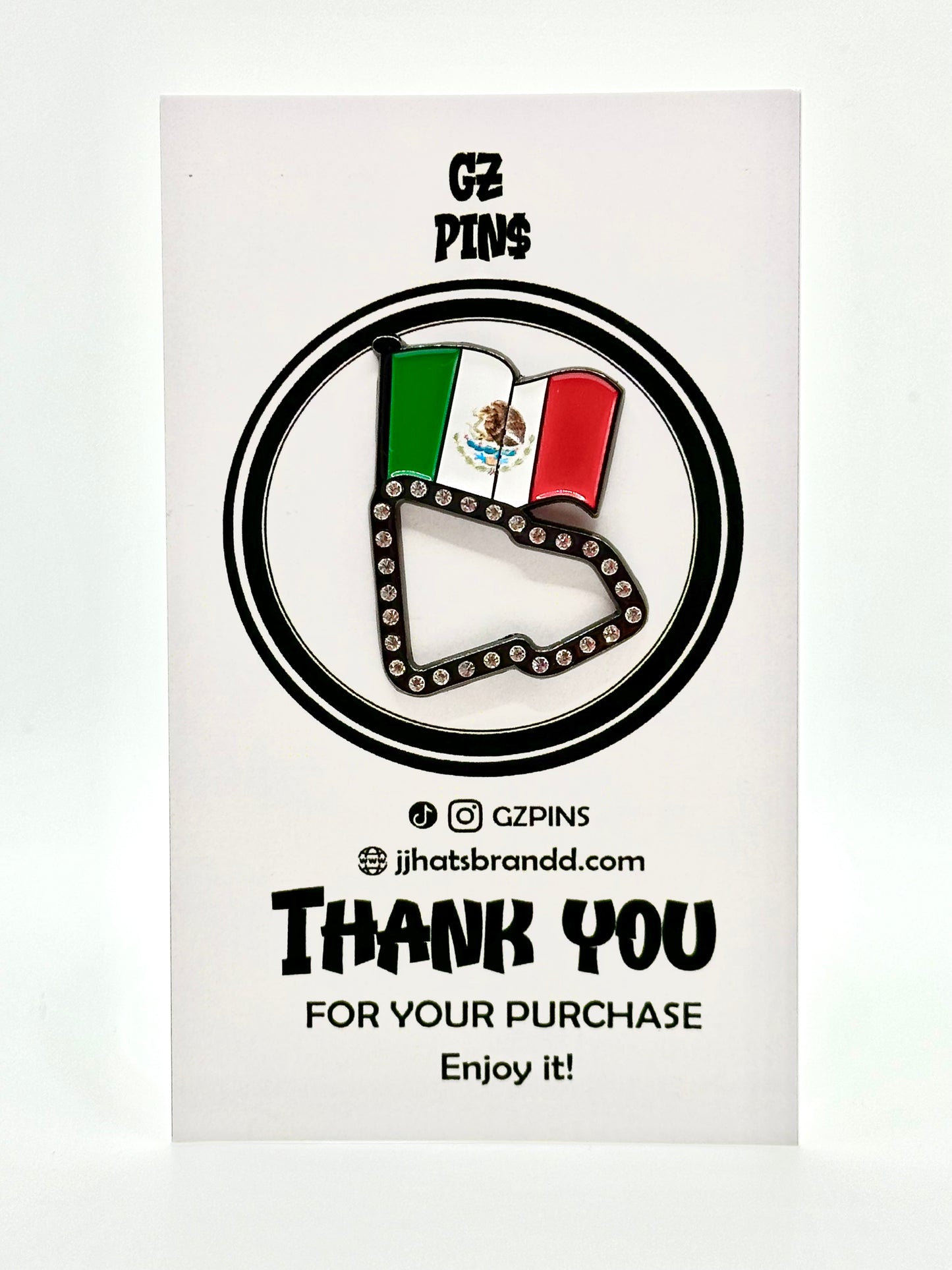 New Era Frame Bandera México pin