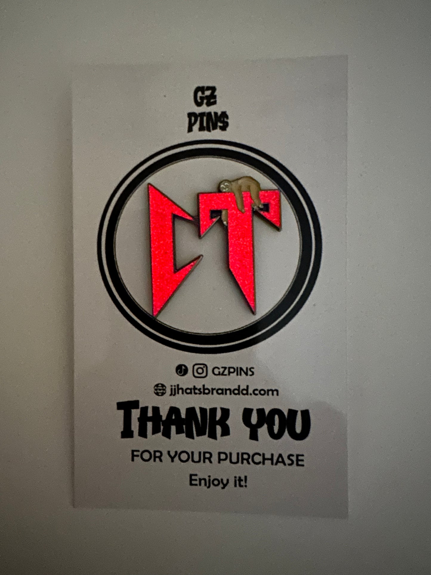 Corridos Tumbados Fluorescente pin