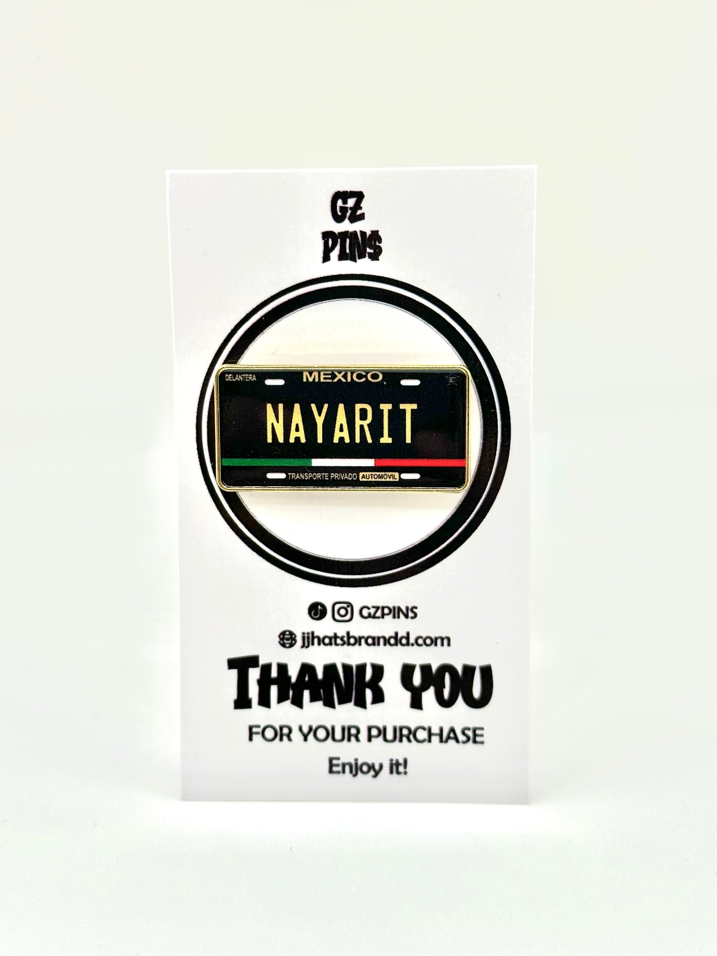 Placas De Nayarit Pin