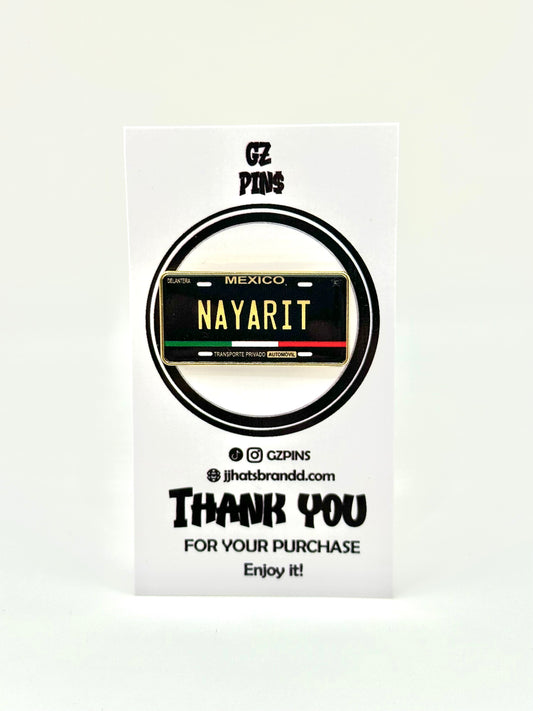 Placas De Nayarit Pin