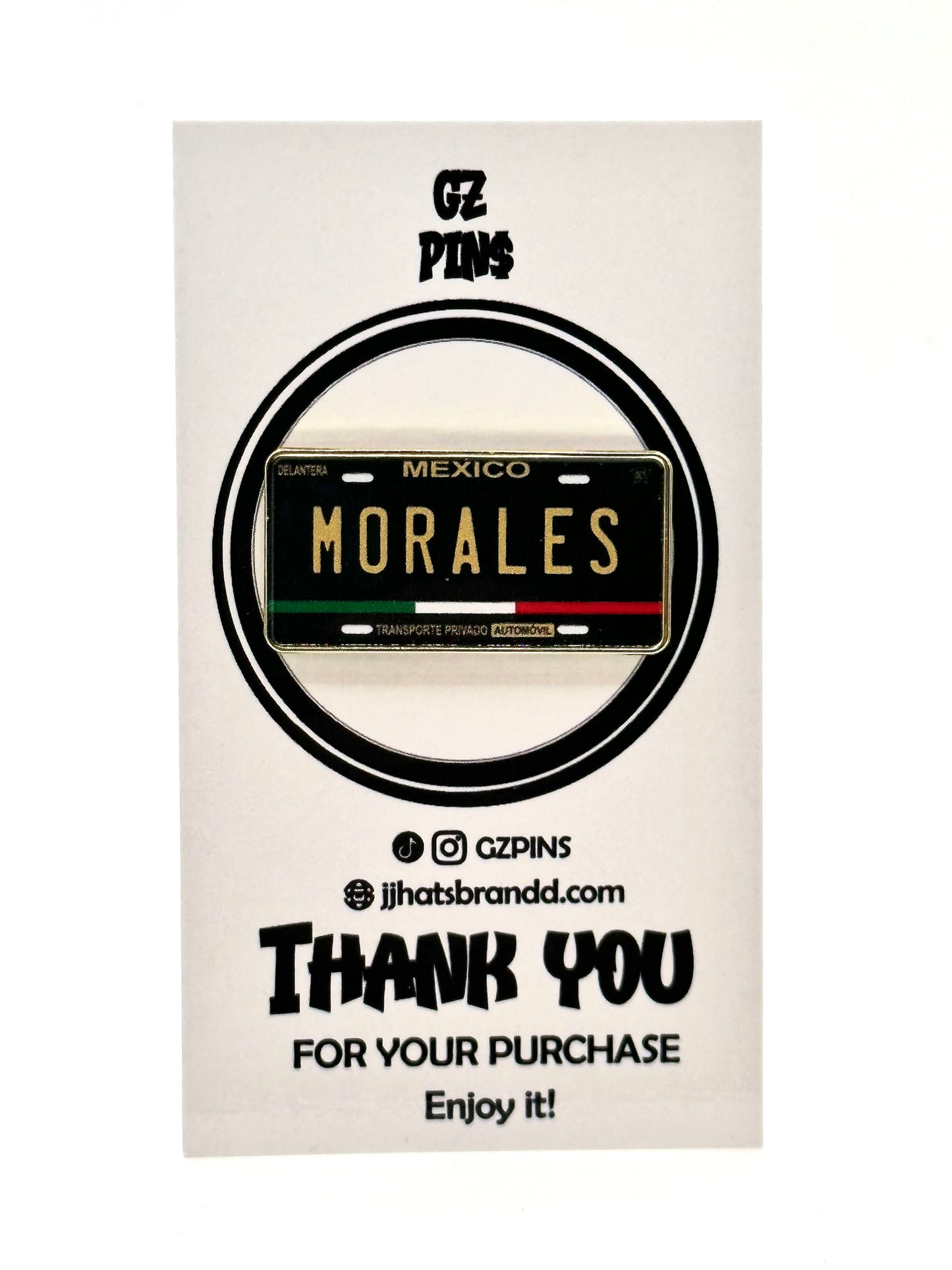 Placas De Morales Pin