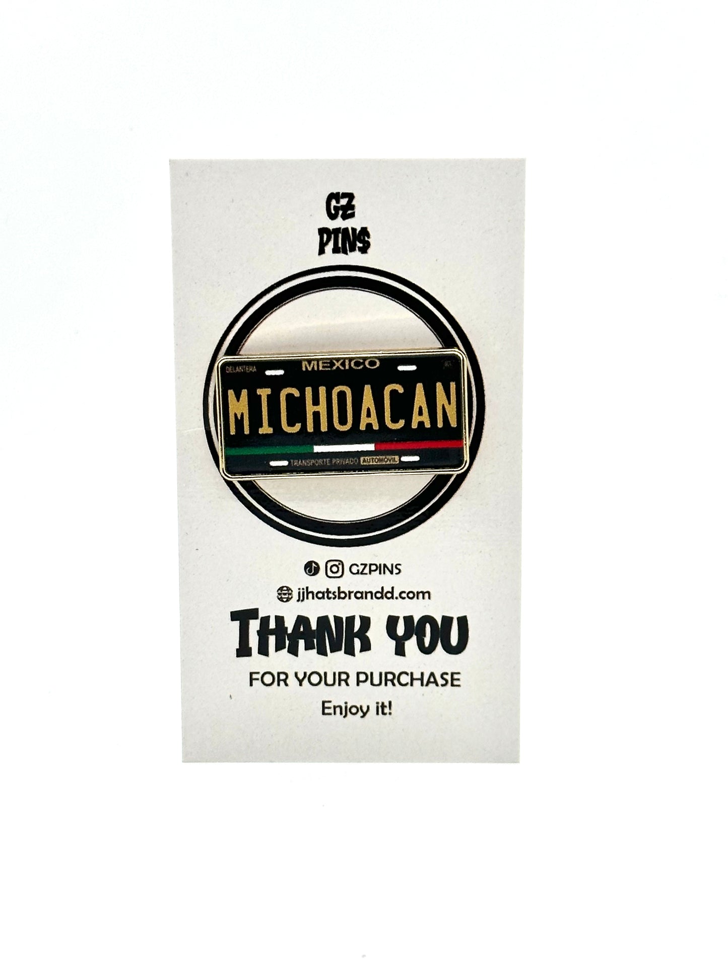 Placas De Michoacán Pin