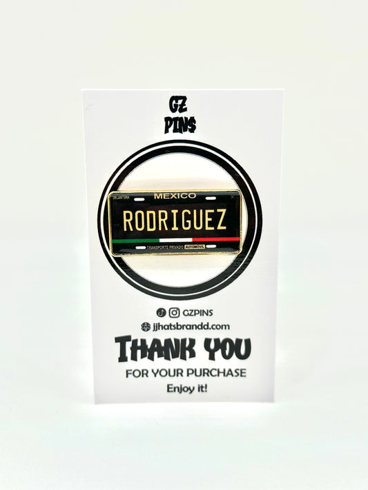 Placas De Rodriguez Pin