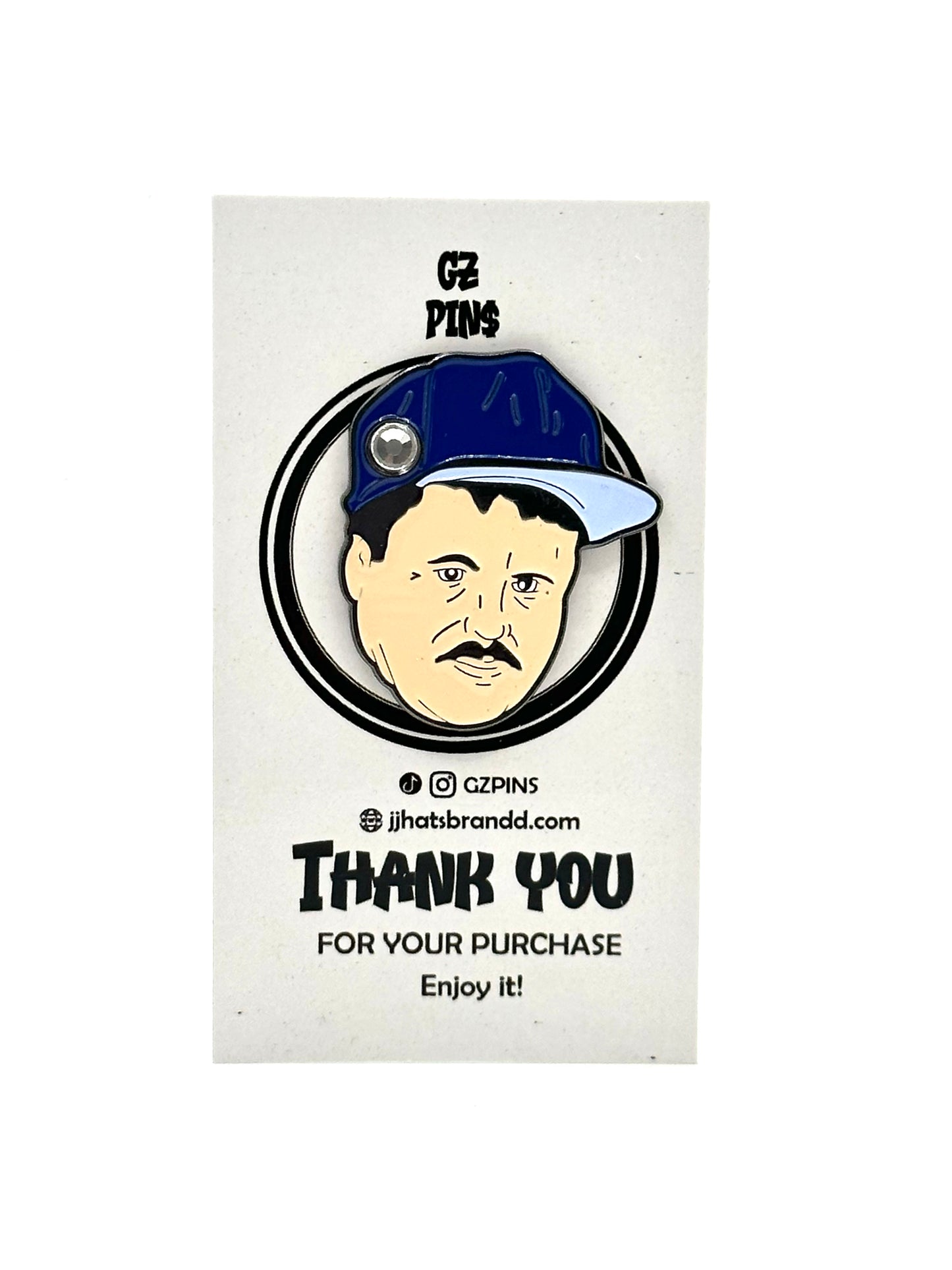 El Chapo Head Pin