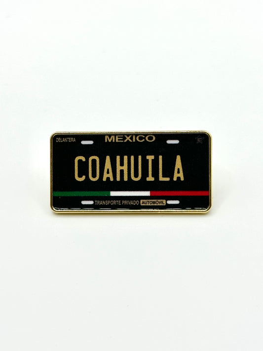 Placas de Coahuila Pin