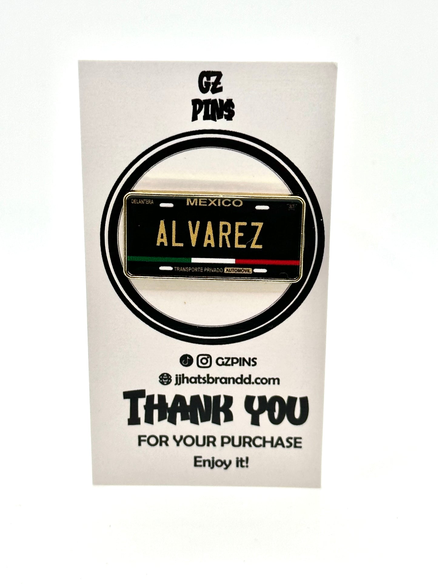 Placa De Álvarez Pin