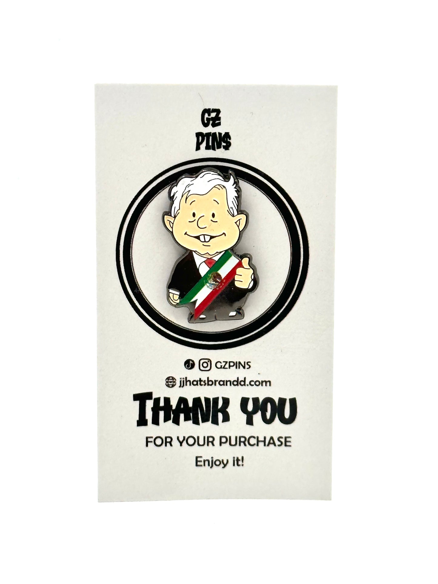 Lopez Obrador Pin