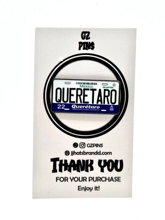 Placas De Querétaro Pin