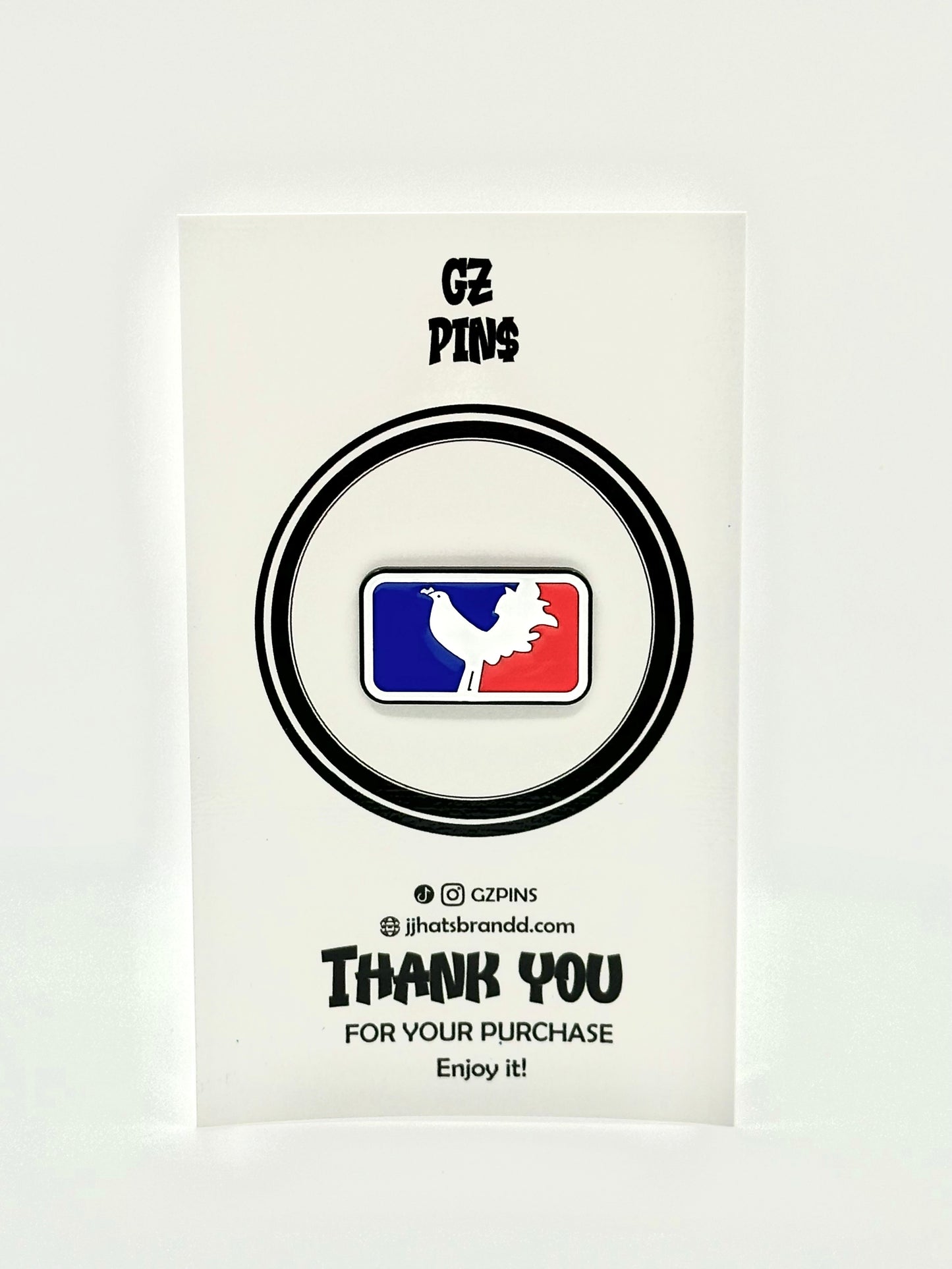 Gallo Beisbol pin