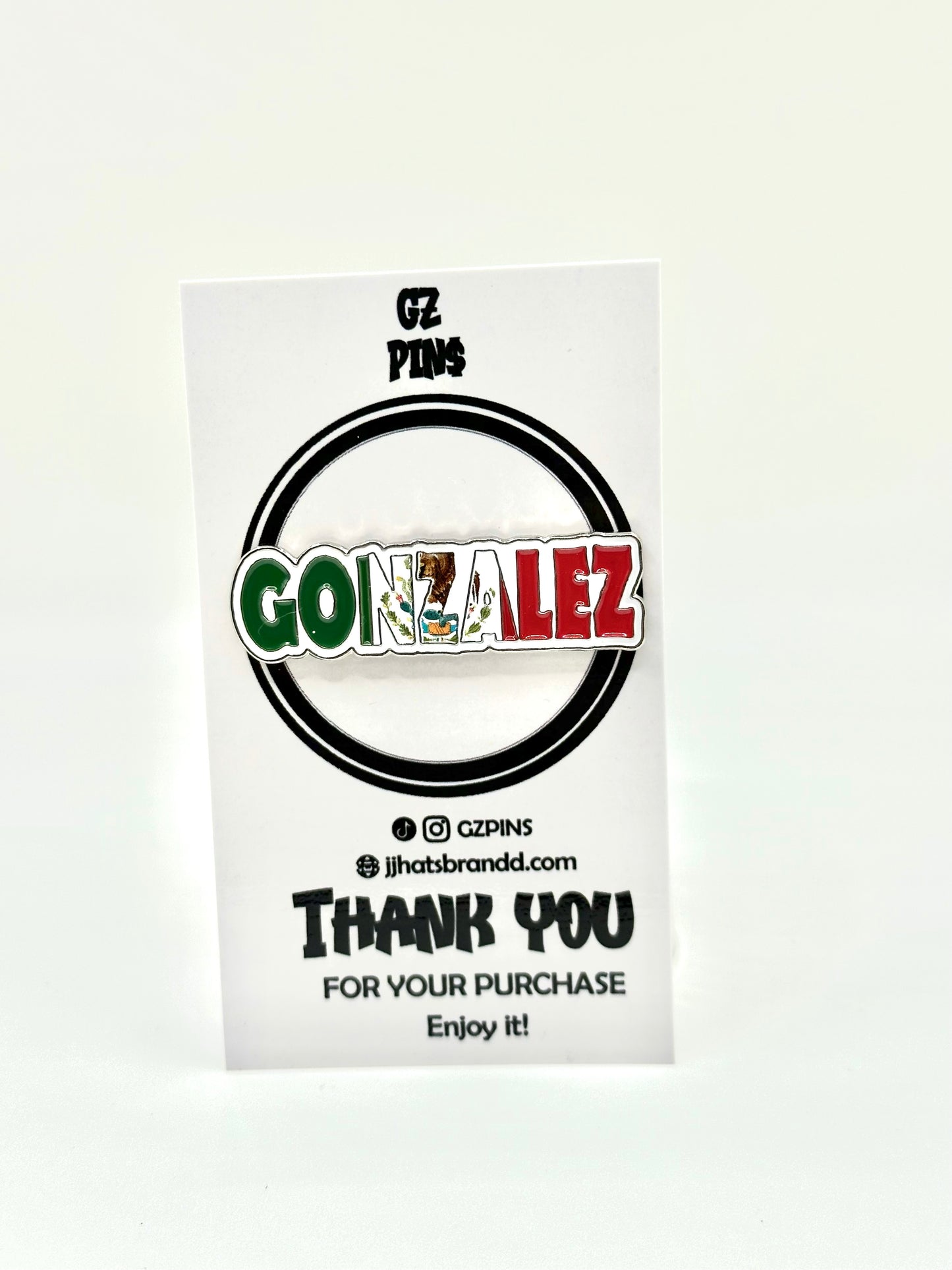 GONZALEZ Pin