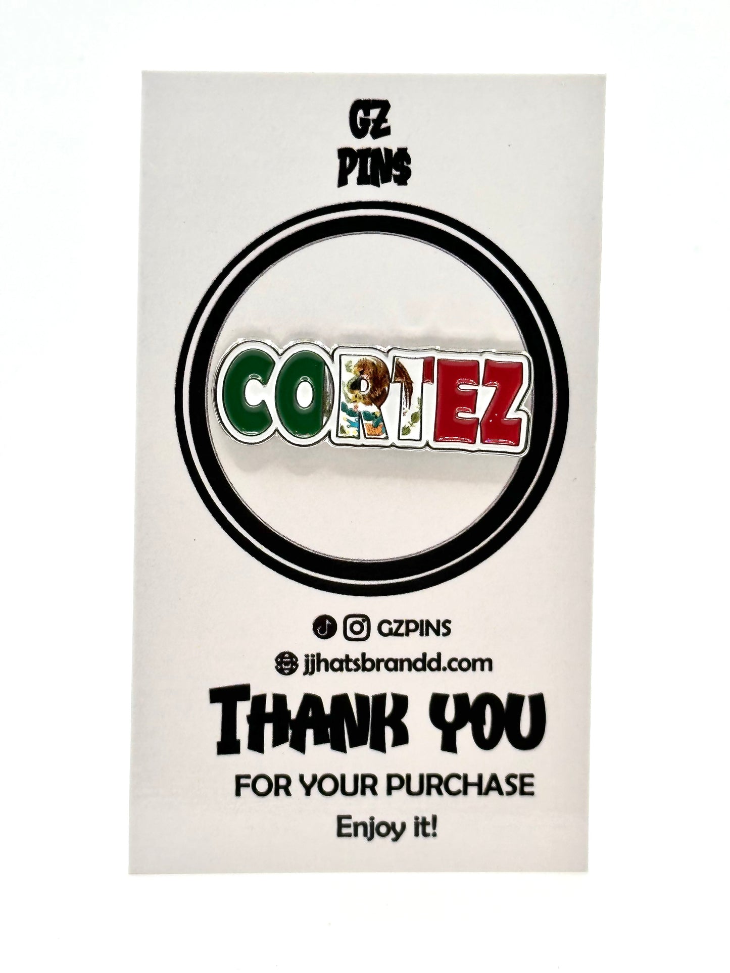 Mexico Flag Cortez Pin