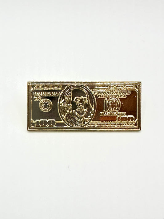 $100 Gold Pin