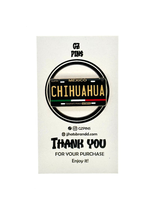 Placas De Chihuahua Pin