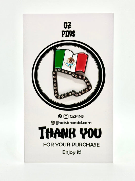 New Era Frame Bandera México pin