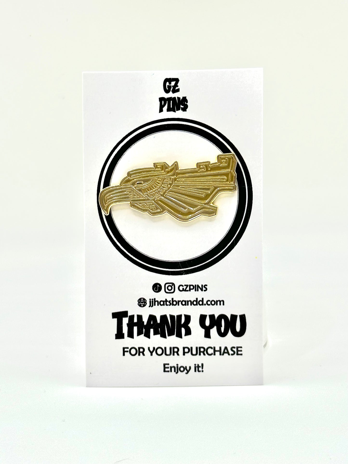 Gold Eagle Pin