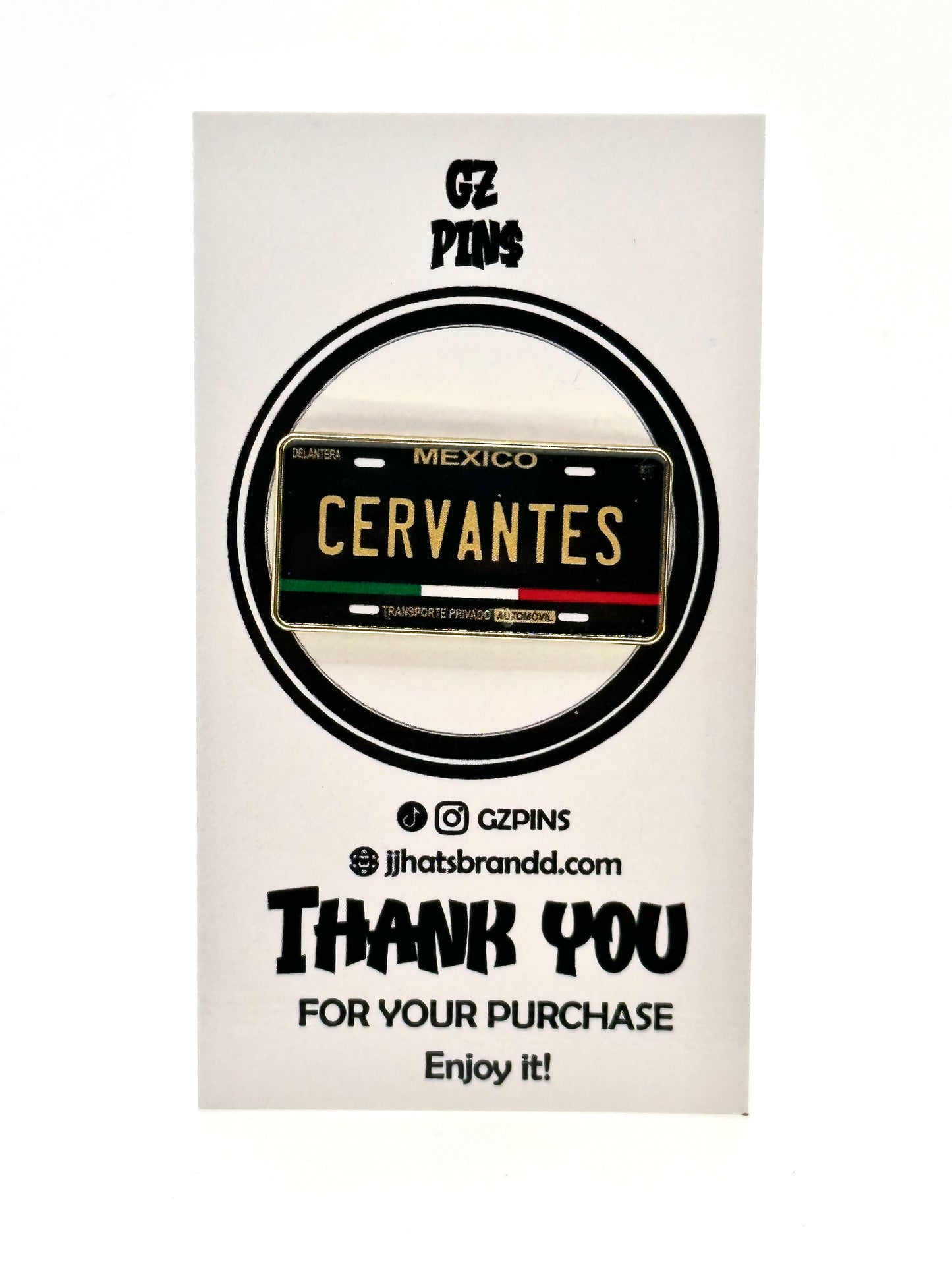 Placas De Cervantes Pin