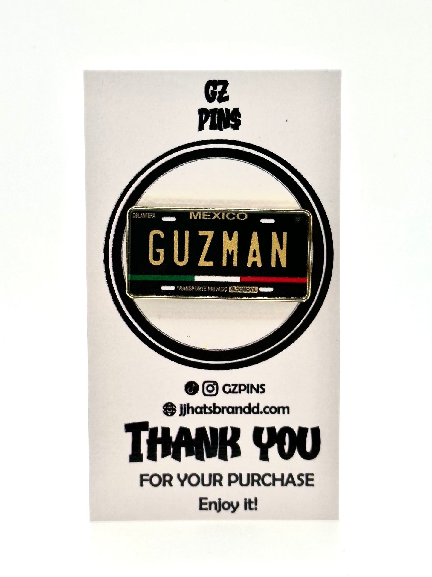 Placas De Guzmán Pin