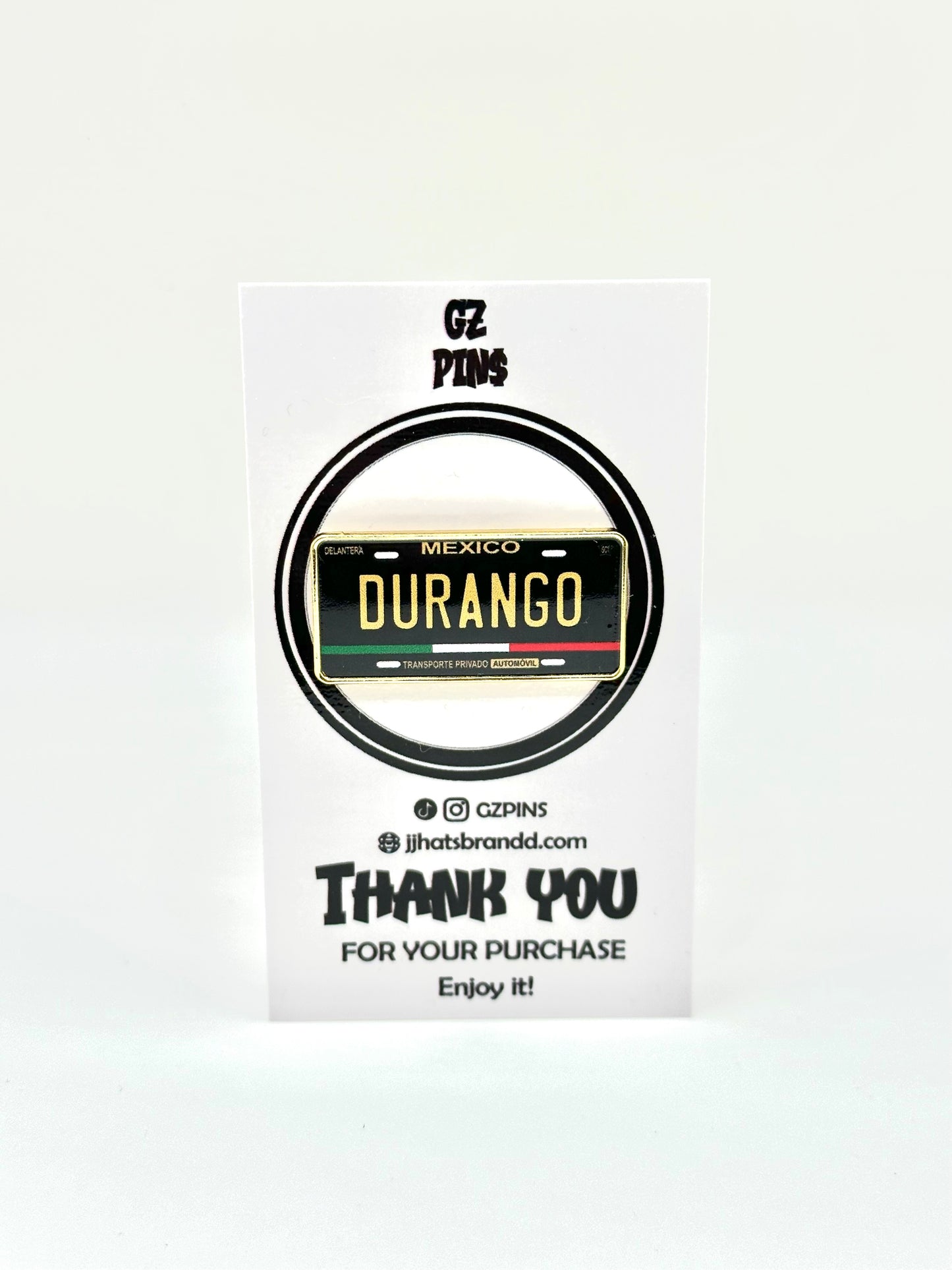 Placas De Durango Pin