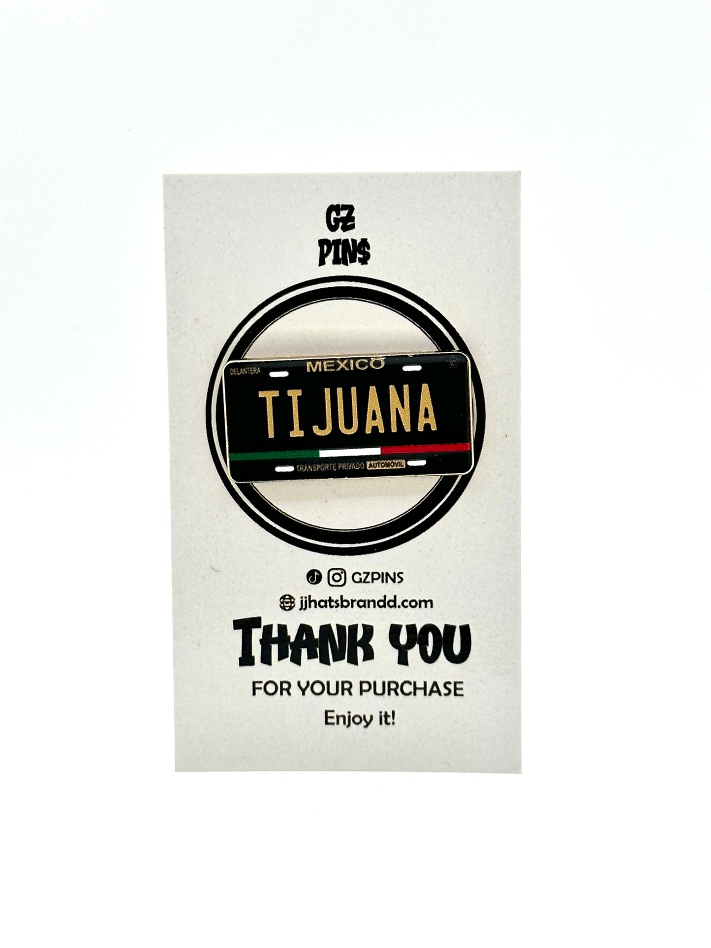 Placas De Tijuana Pin