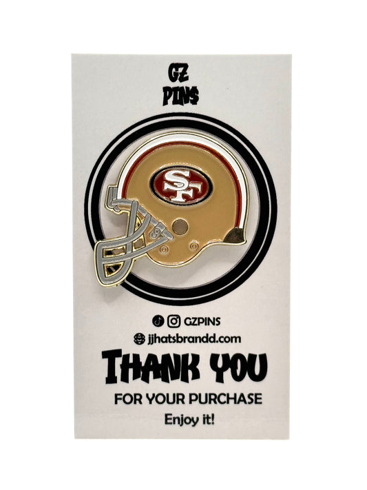 San Francisco Football Helmet Pin