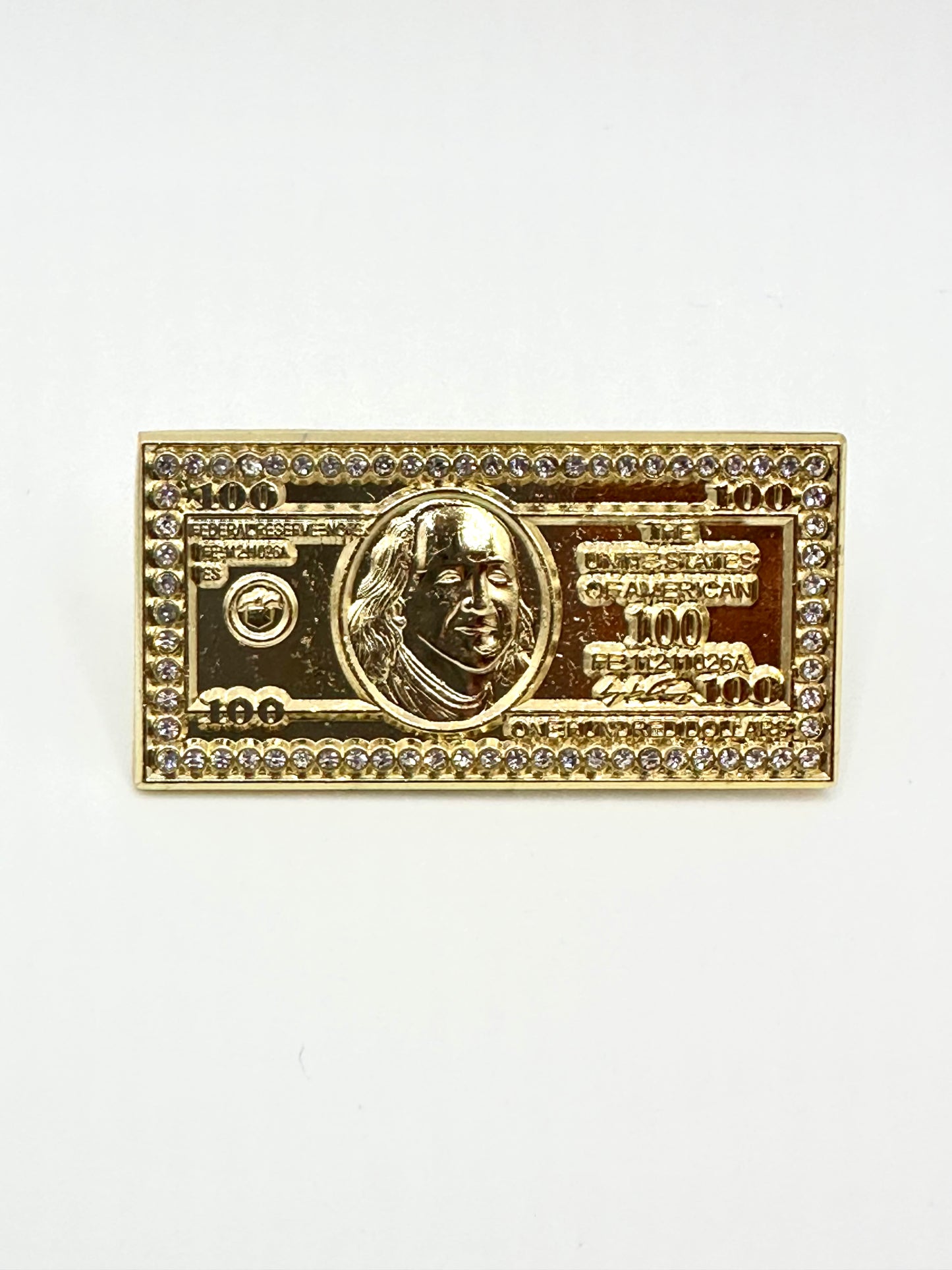 $100 Bling Pin