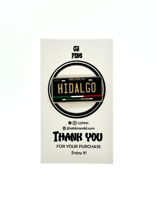 Placas De Hidalgo Pin